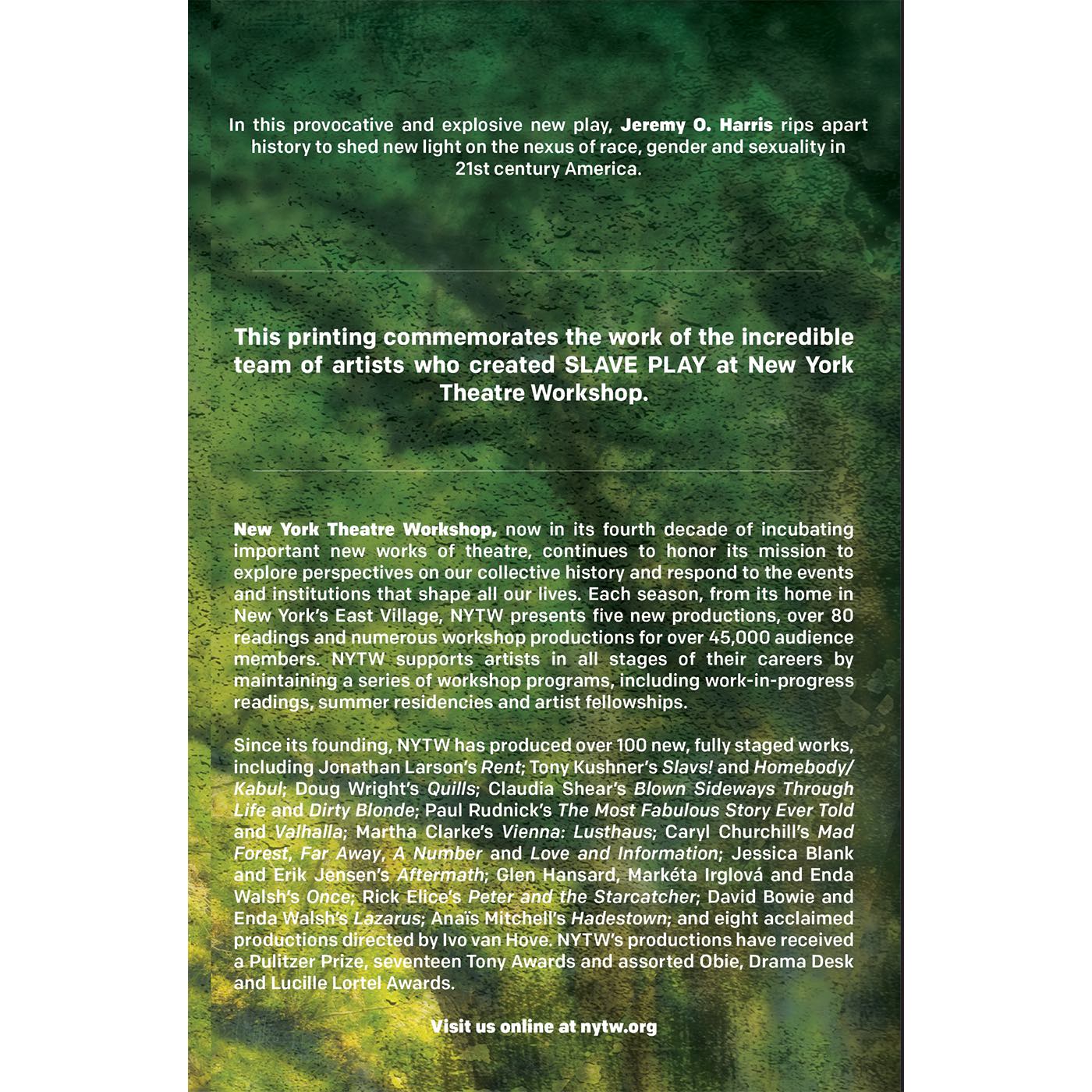 Slave Play Script NYTW